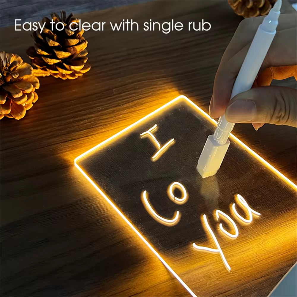 Erasable Acrylic Night Light