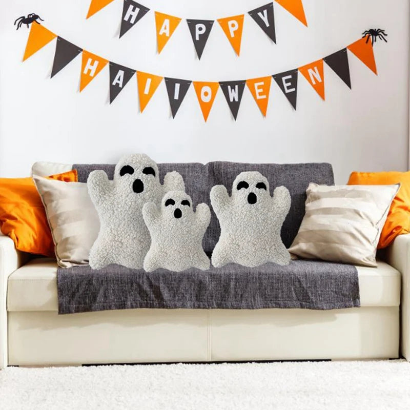 Halloween Ghost Plush Pillow