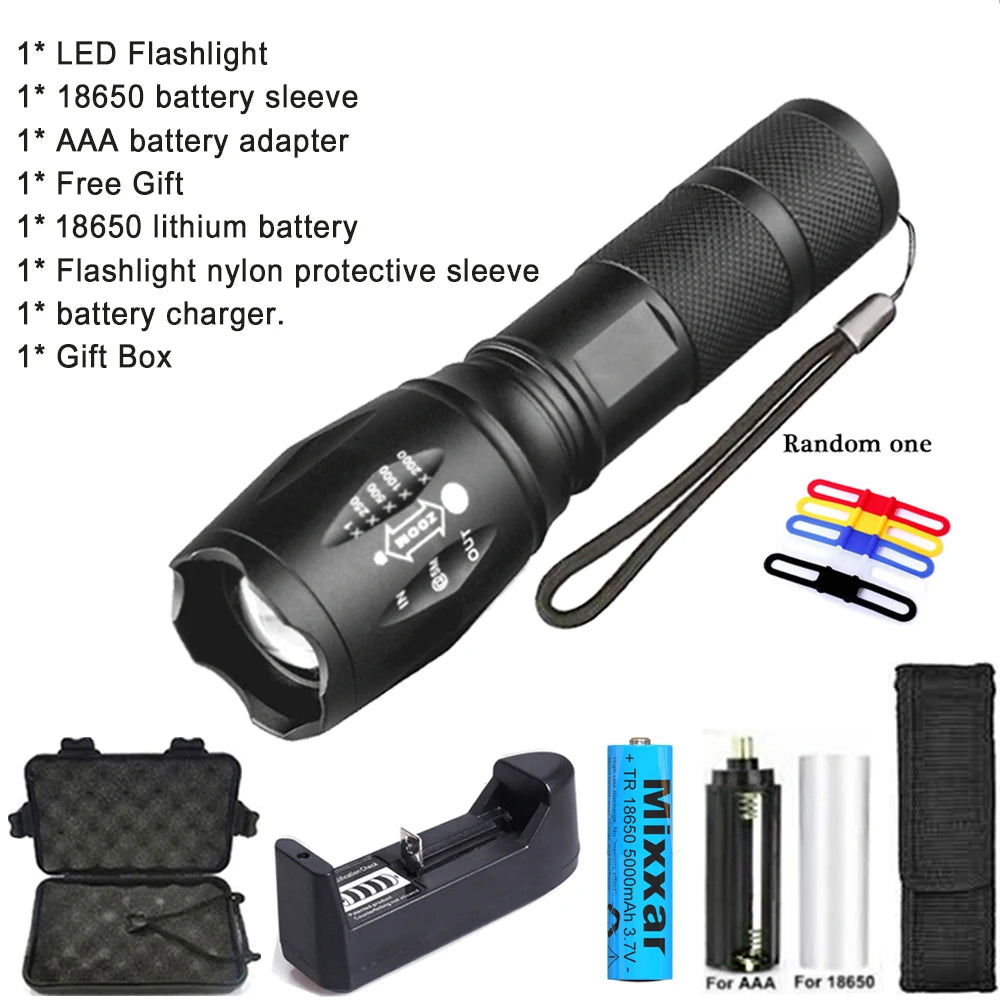 ZK30 Portable Flash Light