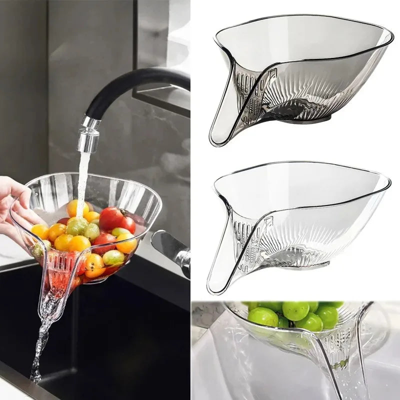 Multifunctional Vegetable Washing Drain Basket