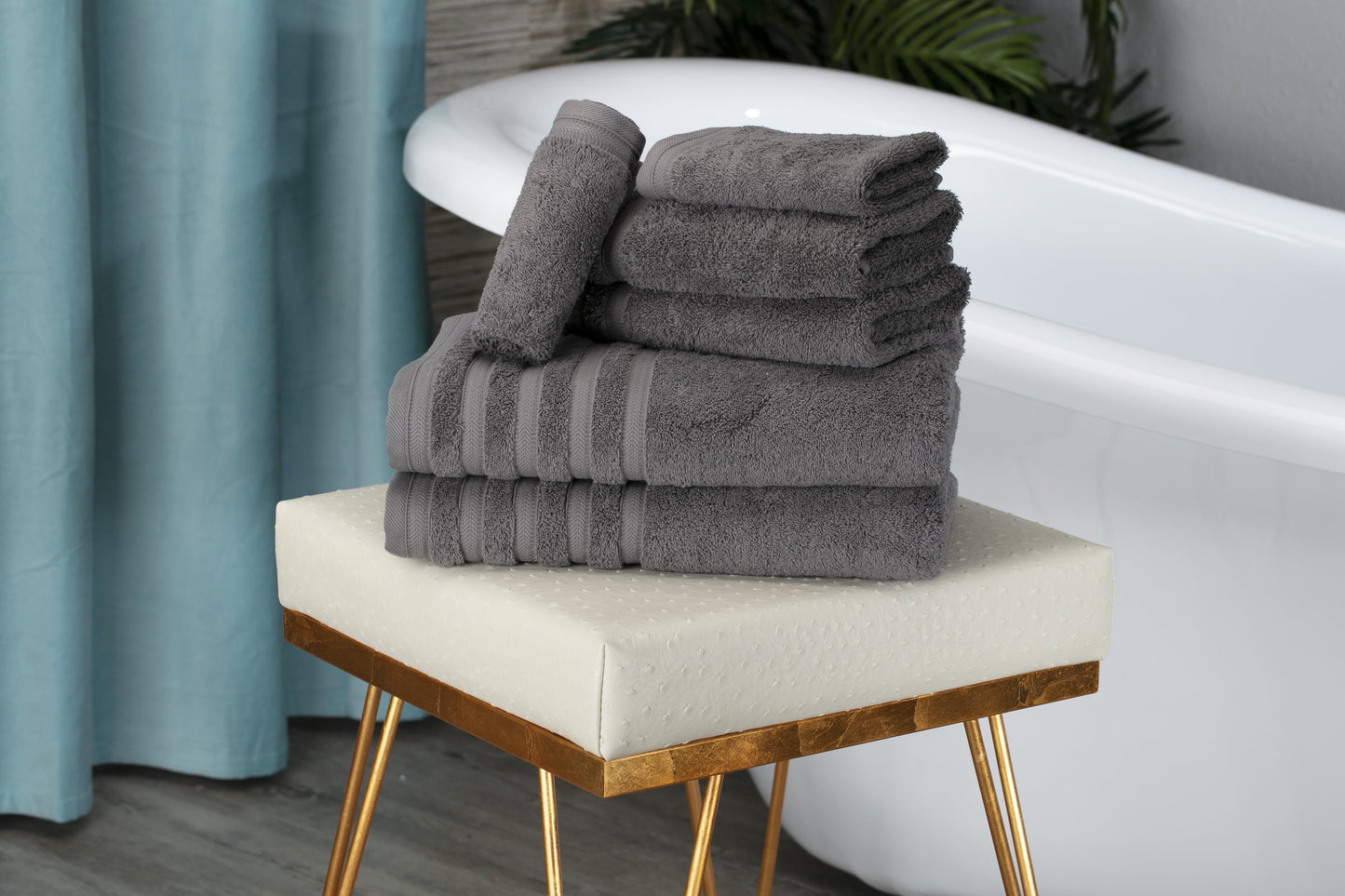 100-Percent Turkish Cotton 6-Piece Luxury Towel Set