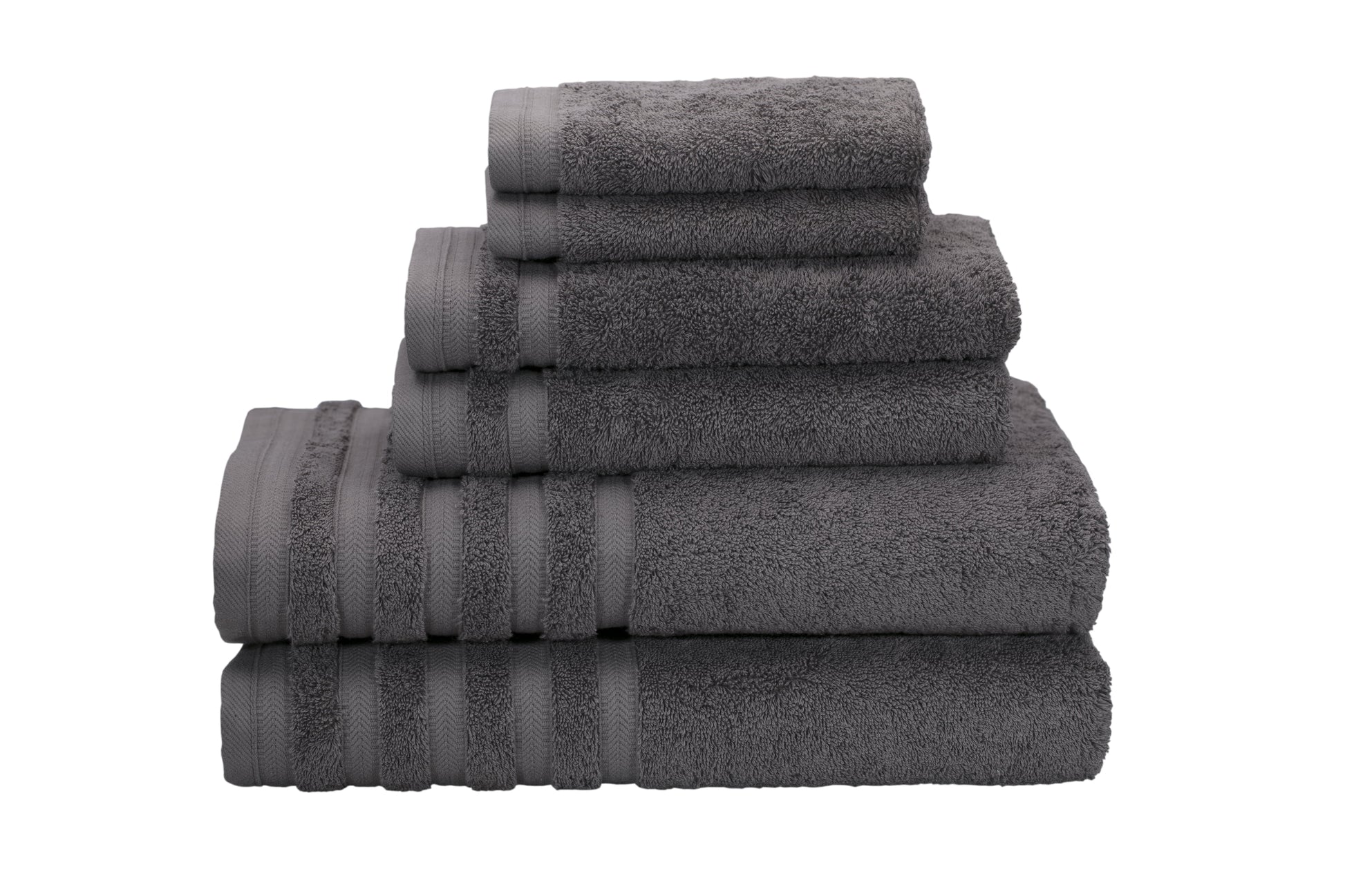 100-Percent Turkish Cotton 6-Piece Luxury Towel Set