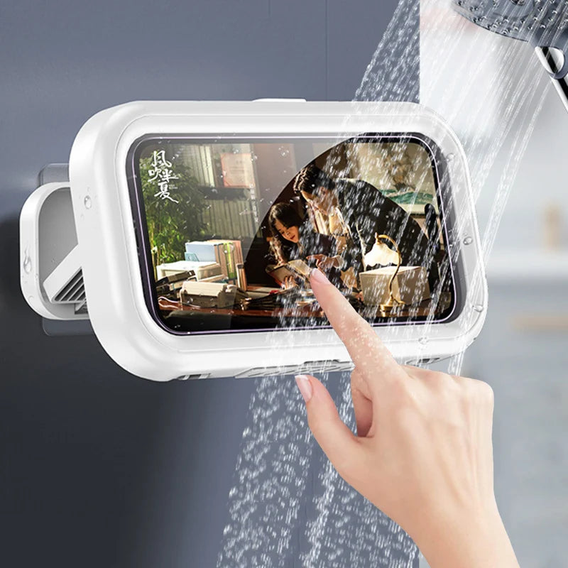 Waterproof Bathroom Wall Mount Phone Holder