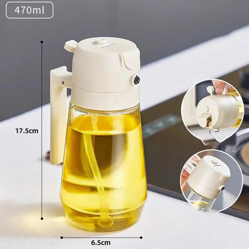 2-In-1 Oil Spray Bottle