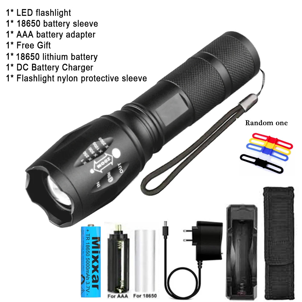 ZK30 Portable Flash Light